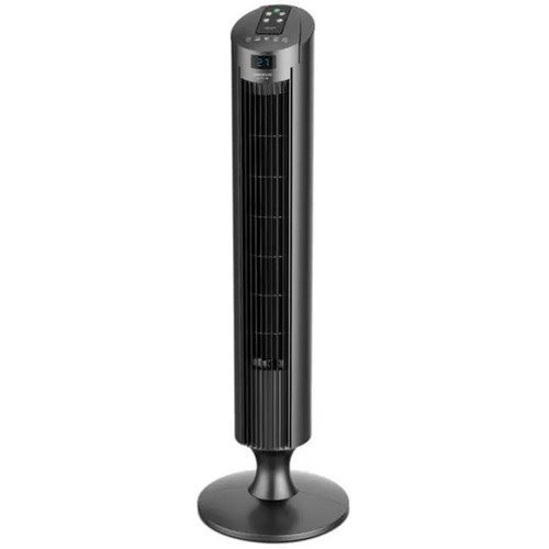 BABEL II RCH – Ventilateur colonne noir avec télécommande 50 W