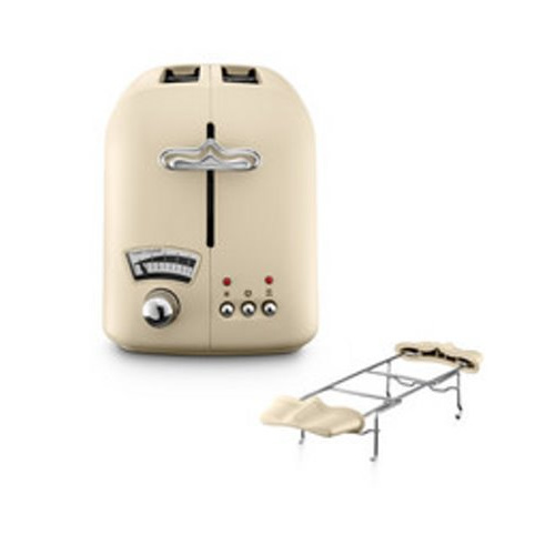 toaster 800 – – metal beige – 2 tranches