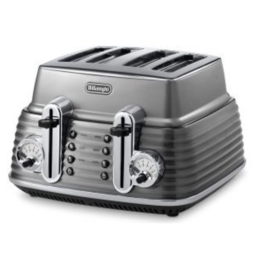 toaster – tranches 1800 – – contrôle electronique – gris