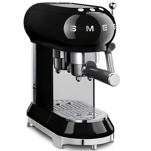 Machine à café Expresso Années 50 – Design compact – Logo en relief – Boitier en