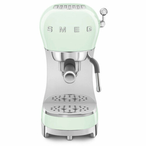 Machine à café Expresso “Années 50” – Design compact – Logo en relief – Structur