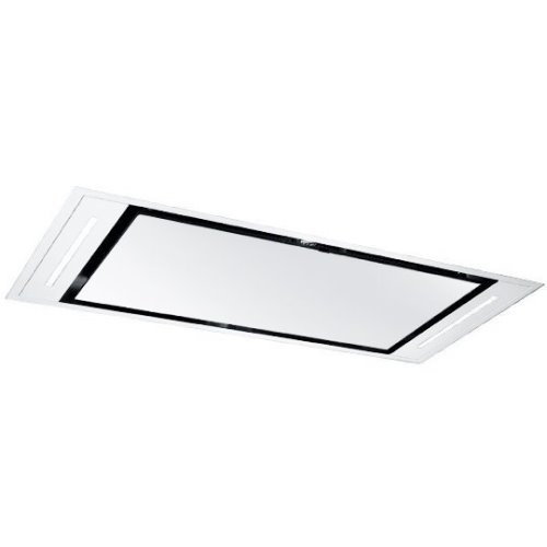 Hotte de plafond GALAXY PLUS 1000mm blanc , classe A++ , débit max 650m3/h/int 8