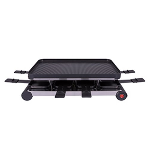 Raclette 3F 8P +Grill/Plancha +Crepiere AA /2