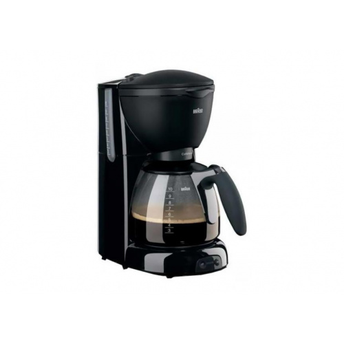 CaféHouse Pure Aroma Plus 1100W, 10 CUPS, BLACK, GLASS JUG, OPTIBREW SYSTEM, PUR