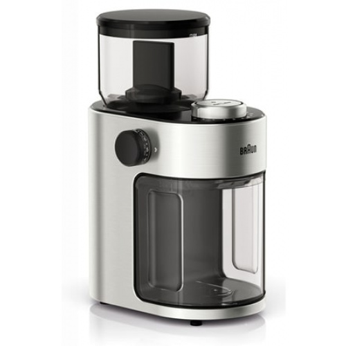 Series 7 BURR GRINDER, STAINLESS STEEL/BLACK, 110W, 2 TO 12 CUPS IN ONE GO, ADJU