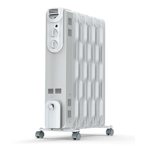 2 500 W  Blanc – thermostat mécanique – hors-gel – protection anti-surchauffe –