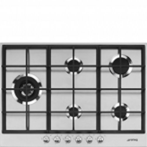 Table gaz “Linéa” – 72 cm – encastrement standard – 5 brûleurs gaz dont 1 latéra