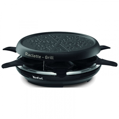 Raclette 2F Néo Déco grill 6p noir/R