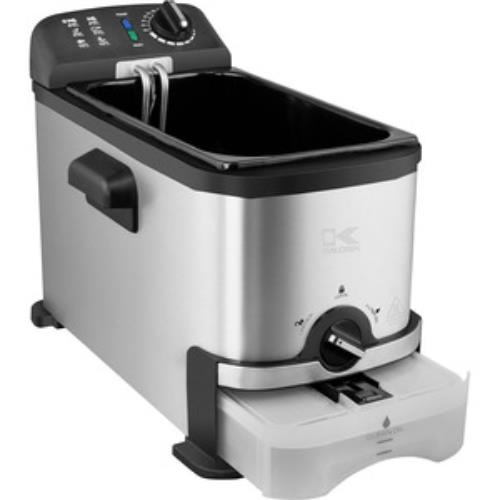 Deep fryer with removable bowl Large capacity: 3 L
Patented filtration system wi