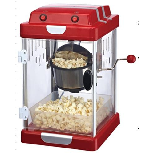 Popcorn maker Hot air circulation for fewer calories
Easy to use
A tasty snack f