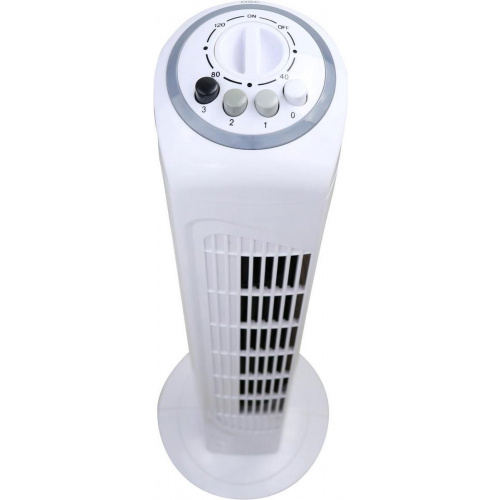 Tower fan Strong airflow and low noise
3 speed settings
Oscillation function
2-h