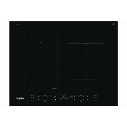Table induction, noir, 65cm, iXelium, 4 zones dont 1 zone modulable Flexicook, 4
