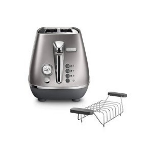 GRILLE PAIN Toaster 2sl with bun warmer, Silver
