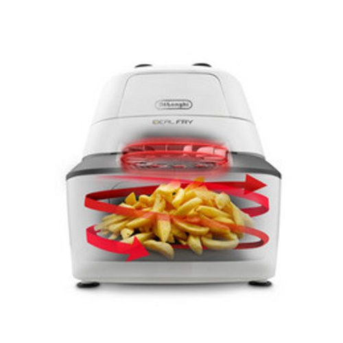 FRITEUSE Compact low oil fryer, 1kg french fries, 6 serves, mechanical thermosta
