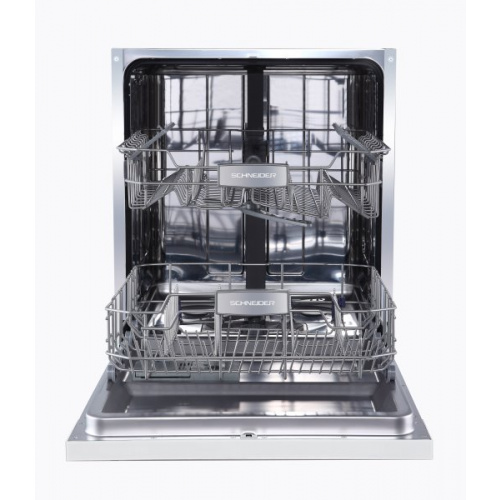 SEMI BUILT-IN DISHWASHER – 12 SETTINGS  – 47 dB – WHITE – PANEL WITH FRENCH WORD