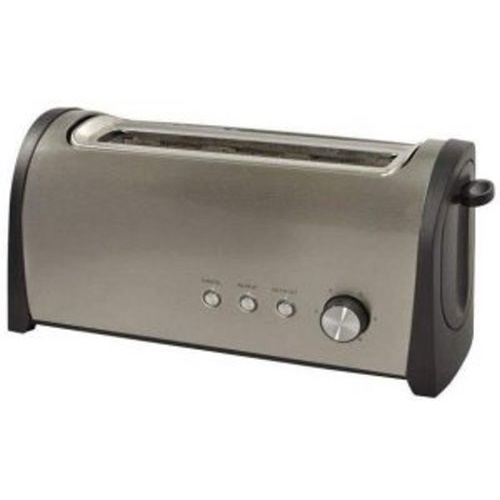 grille pain inox 1000W 1 large  fente