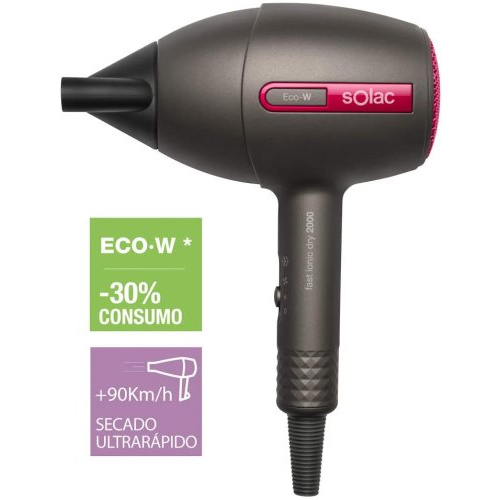 Sèche-cheveux compact + écononomique – Fast Ionic Dry 2000