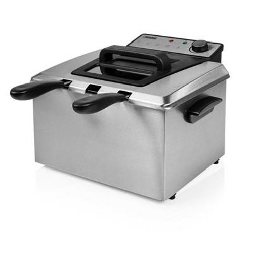 Friteuse 5 L – Habillage en acier inoxydable