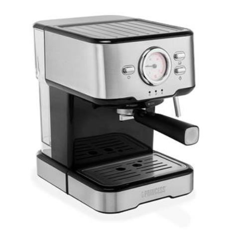 Machine à expresso et à capsules Princess – 20 bar – Réservoir d’eau de 1,5L