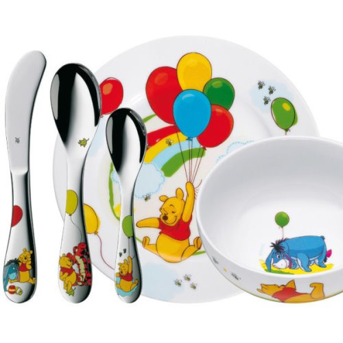 Set enfant 6 Pcs Winnie Ours. Ass Bol Couv.