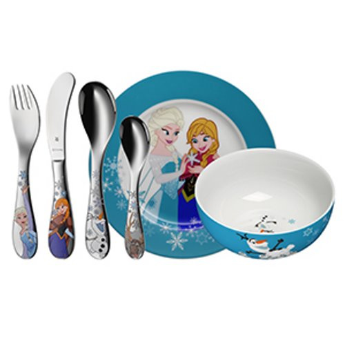 Set enfant 6 Pcs Reine Neiges Ass Bol Couv.