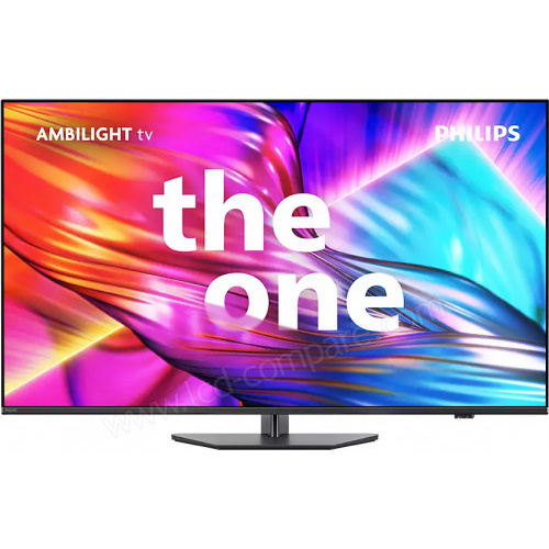 65″ 164 cm THE ONE 100 Hz AMBILIGHT Pied Central Pivotant – TITAN OS DOLBY ATMOS