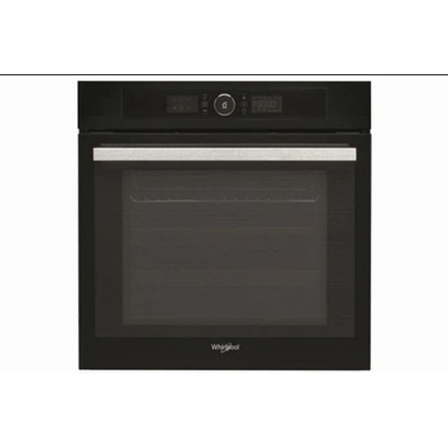 Four multifonction, pyrolyse, noir, 73 L, bouton 6ème Sens, porte froide, fermet