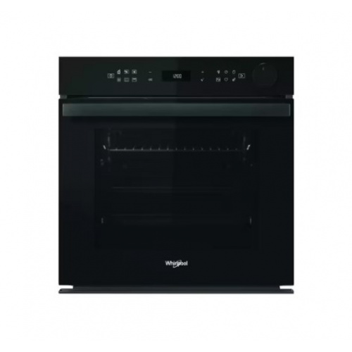 Four multifonction, pyrolyse+hydrolyse, full black, 73 L, chaleur pulsée, porte