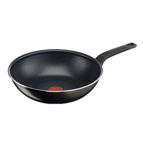 Easy Cook-Clean Poele Wok D28 AA Sauf induc.Noir