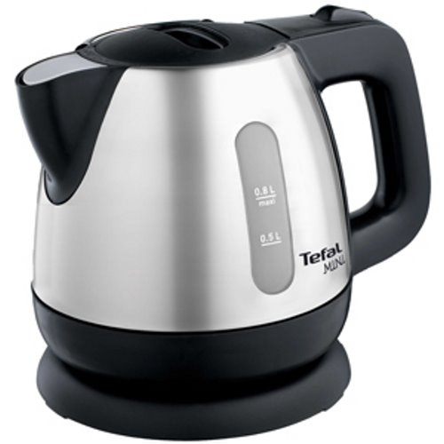 Bouilloire Mini 0L8 Noir Inox 360° 2200W