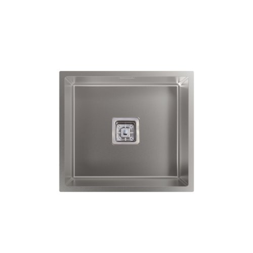 Évier carré inox 49x44xmInstallation en 60cmProfondeur 20cmAcier inox AISI 30