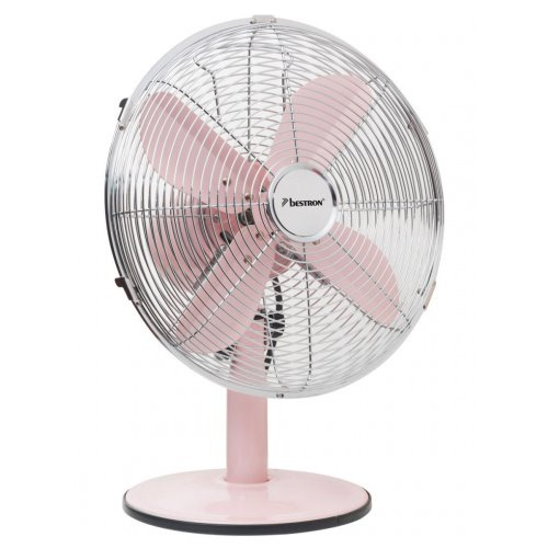 Ventilateur de table Rétro D35 35W rose