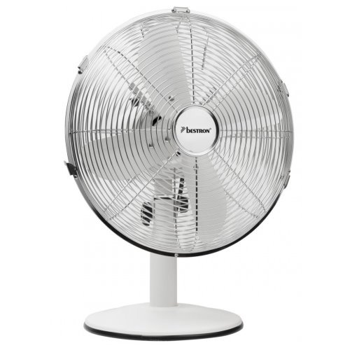 Ventilateur de table Rétro D35 35W blanc