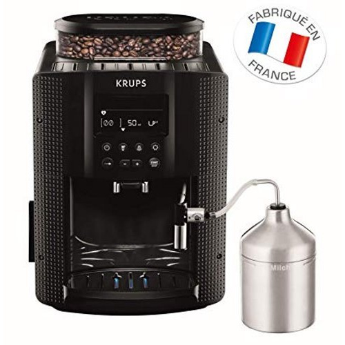Robot Café Arabica 15B noire pot à lait