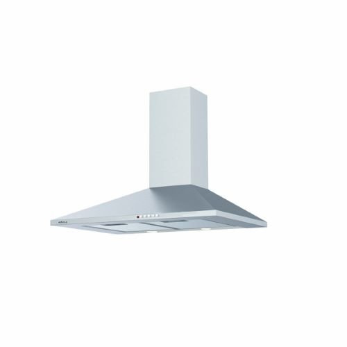 Hotte: murale en acier inoxydable C (645 m³/h, canalisation/recirculation, D, A,