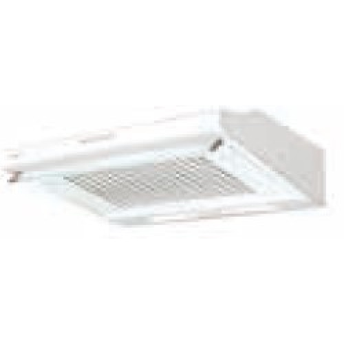 Hotte traditionnelle 60cm blancPuissance de 100 a 300 m3/h3 niveaux extraction