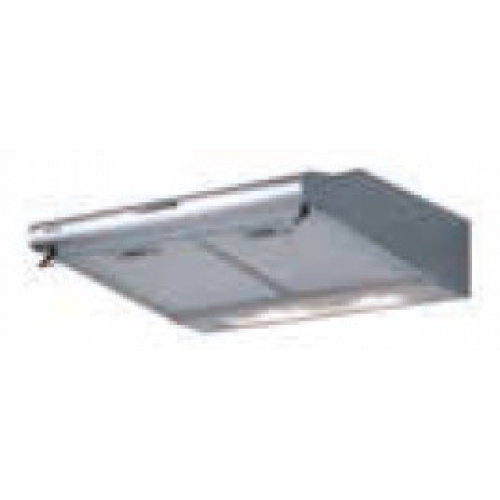 Hotte traditionnelle 60cm inoxPuissance de 100 a 300 m3/h3 niveaux extraction
