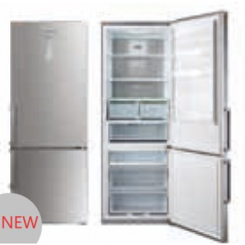 Refrigerateur combi 1.88m en inox No froostCapacité: 310L (224+86)Classe energ