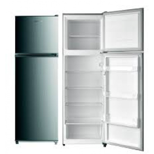 Finition : Finition en acier inoxydable, Réfrigérateur statique deux portes de