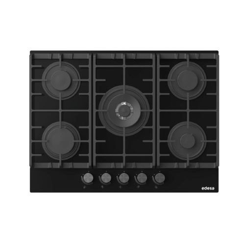 Finition : Verre fini, Nombre de zones de cuisson5 Zone 1 : Technologie Gaz