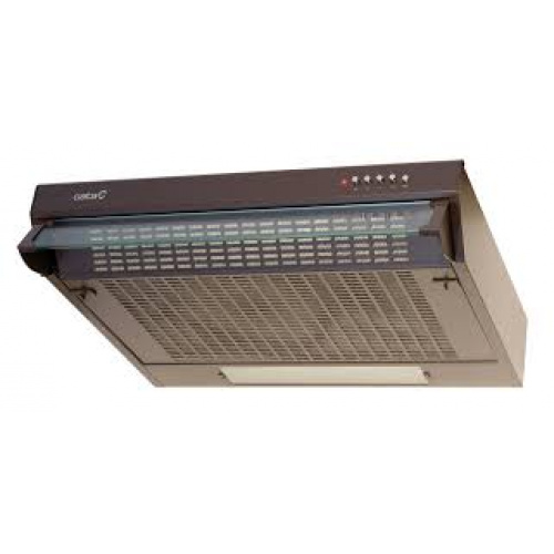 Hotte traditionnelle/casquette inox 50cmControles mecaniques3 niveauxCapacité