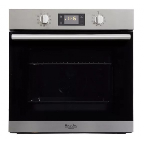 Four, pyrolyse, inox, 71 L, chaleur pulsée, porte froide, classe 2