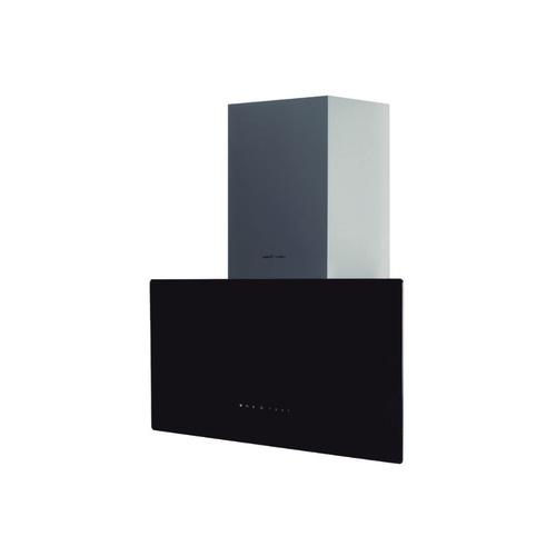 Hotte murale verticale 80cm avec panneau controles tactile et arrêt automatique+