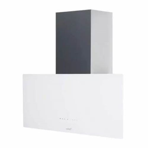 Hotte murale verticale 90cm avec panneau controles tactile et arrêt automatique+