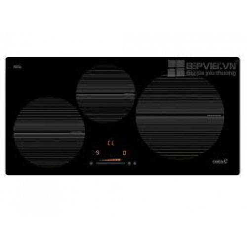 Plaque induction 73cm 3 zones de 43cm profondeur et zones 27cm/22cm/18cmContrôl