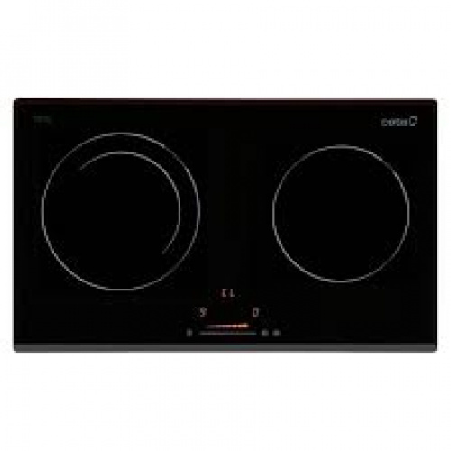 Plaque induction 75cm 2 zones de 45cm profondeur et zones 27cm/20cmContrôles ta