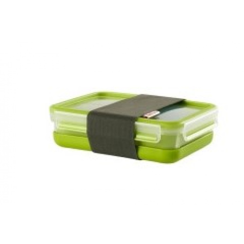 Masterseal ToGo Bte repas 1L2 1asst+3comp Vert plas