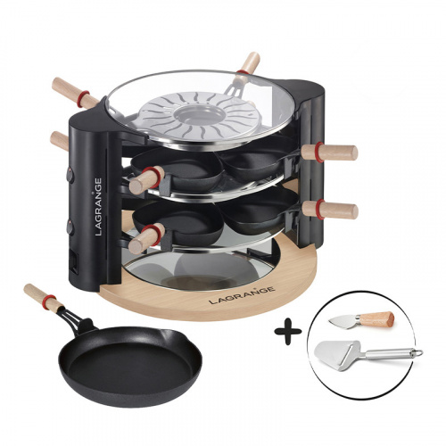 Raclette Evolution + accessoires à fromage