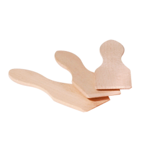 Lot de 8 spatules en bois