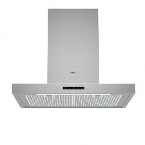 Hotte T-shape inox 70cmControles tactiles avec display digital et temporizateur